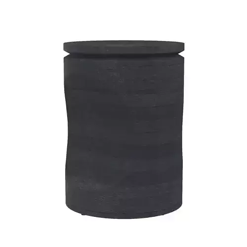 Hardwood Pillar Side Table