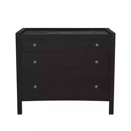 Hampton Side Table Hand Rubbed Black