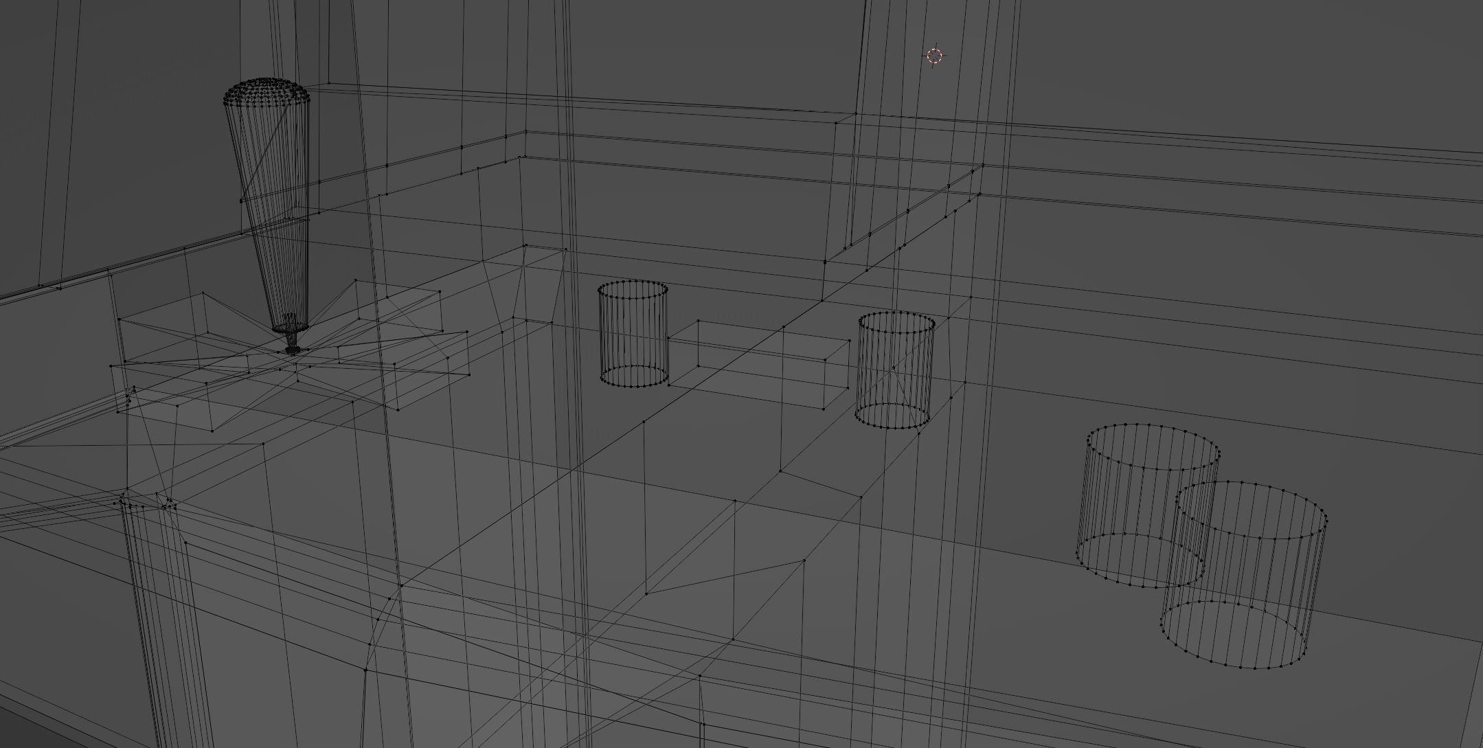 Arcade pac-man machine Low-poly 3D model_15
