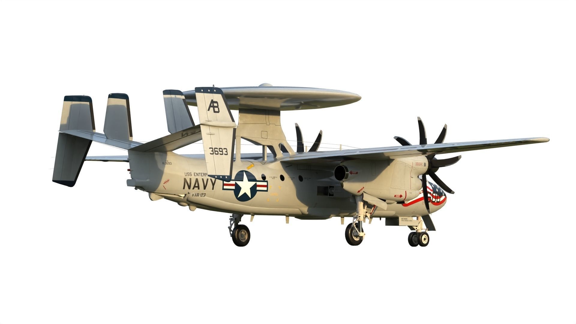 E-2 Hawkeye 3D model_15