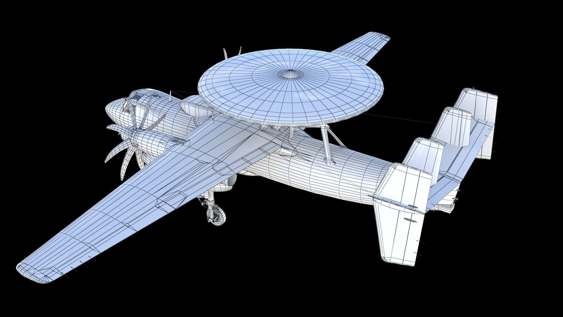 E-2 Hawkeye 3D model_25