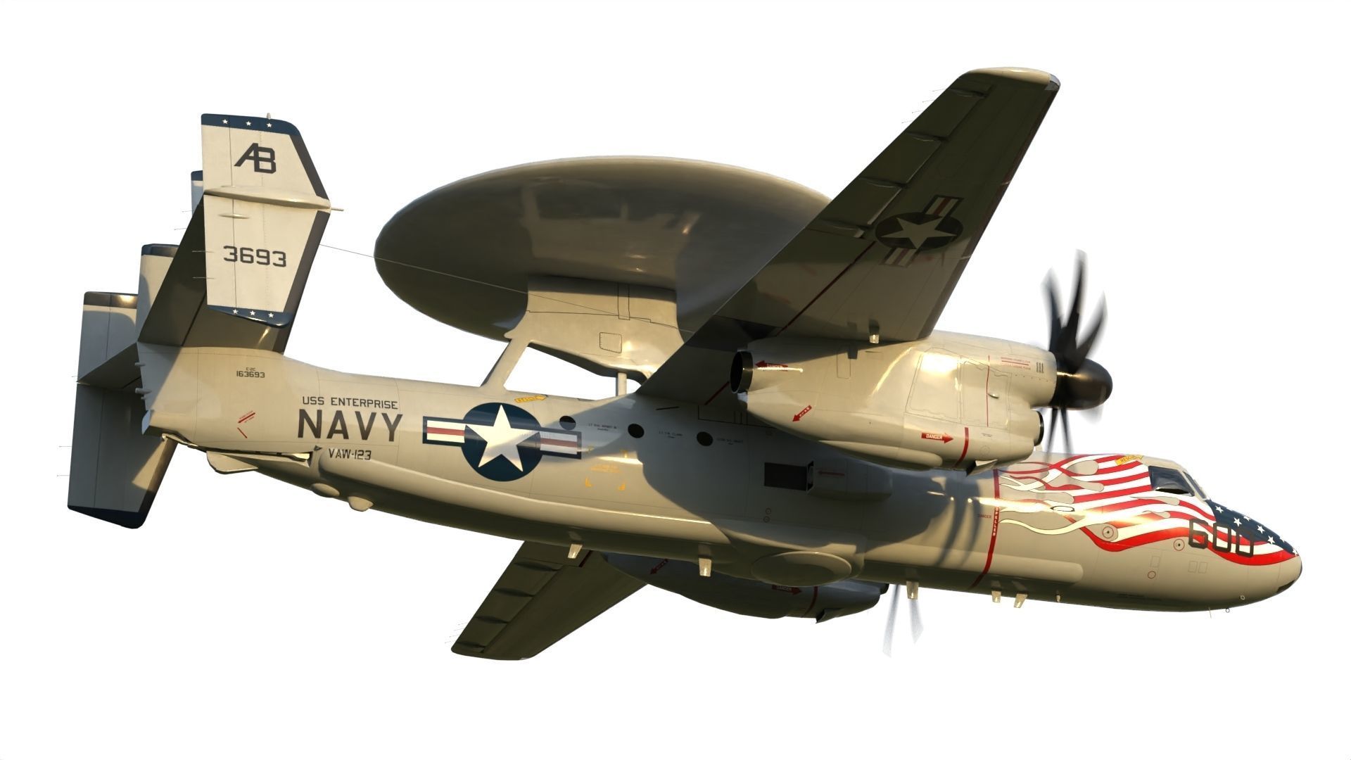 E-2 Hawkeye 3D model_13