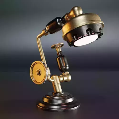Vintage lab lamp