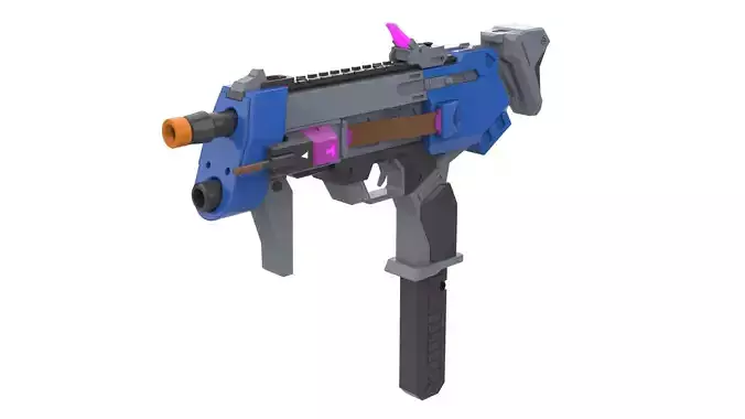 Sombra Blaster - Overwatch - Commercial - Printable - STL