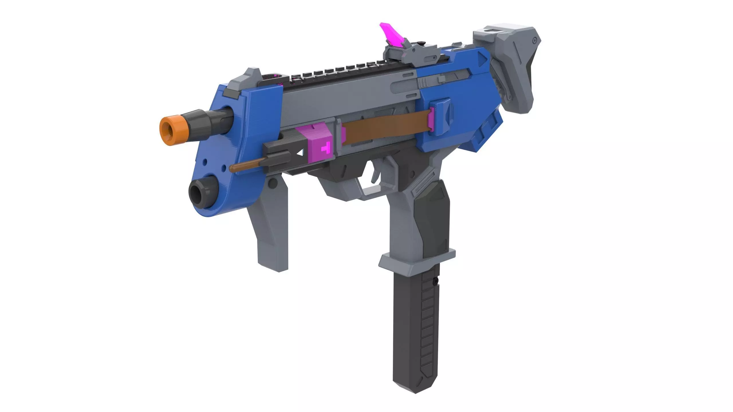 Sombra Blaster - Overwatch - Commercial - Printable - STL 3D print model