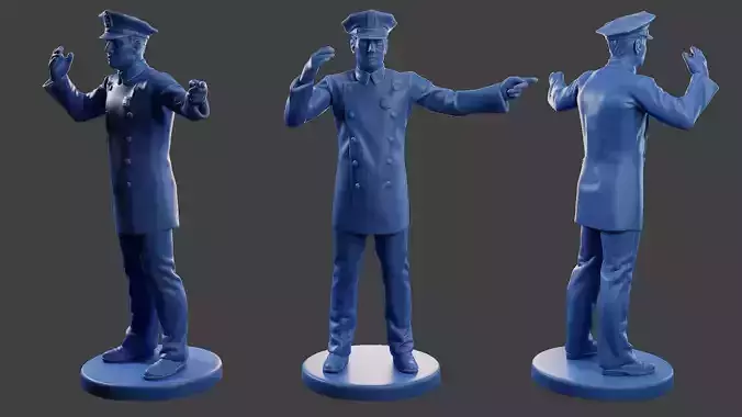 New York Police 5060 NYP1 001 3D print model