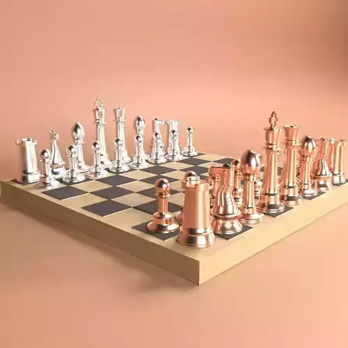 chess wooden board