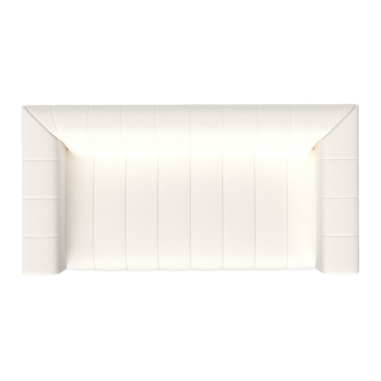 Four Hands Langham Sofa 88in Fayette Cloud 3D model_2