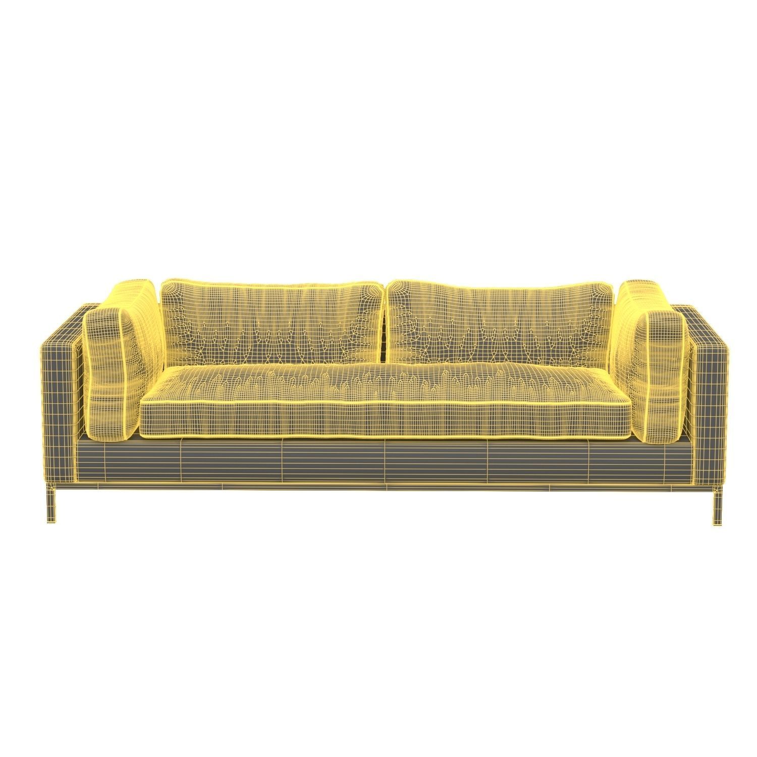Four Hands Grammercy Sofa 3D model_5