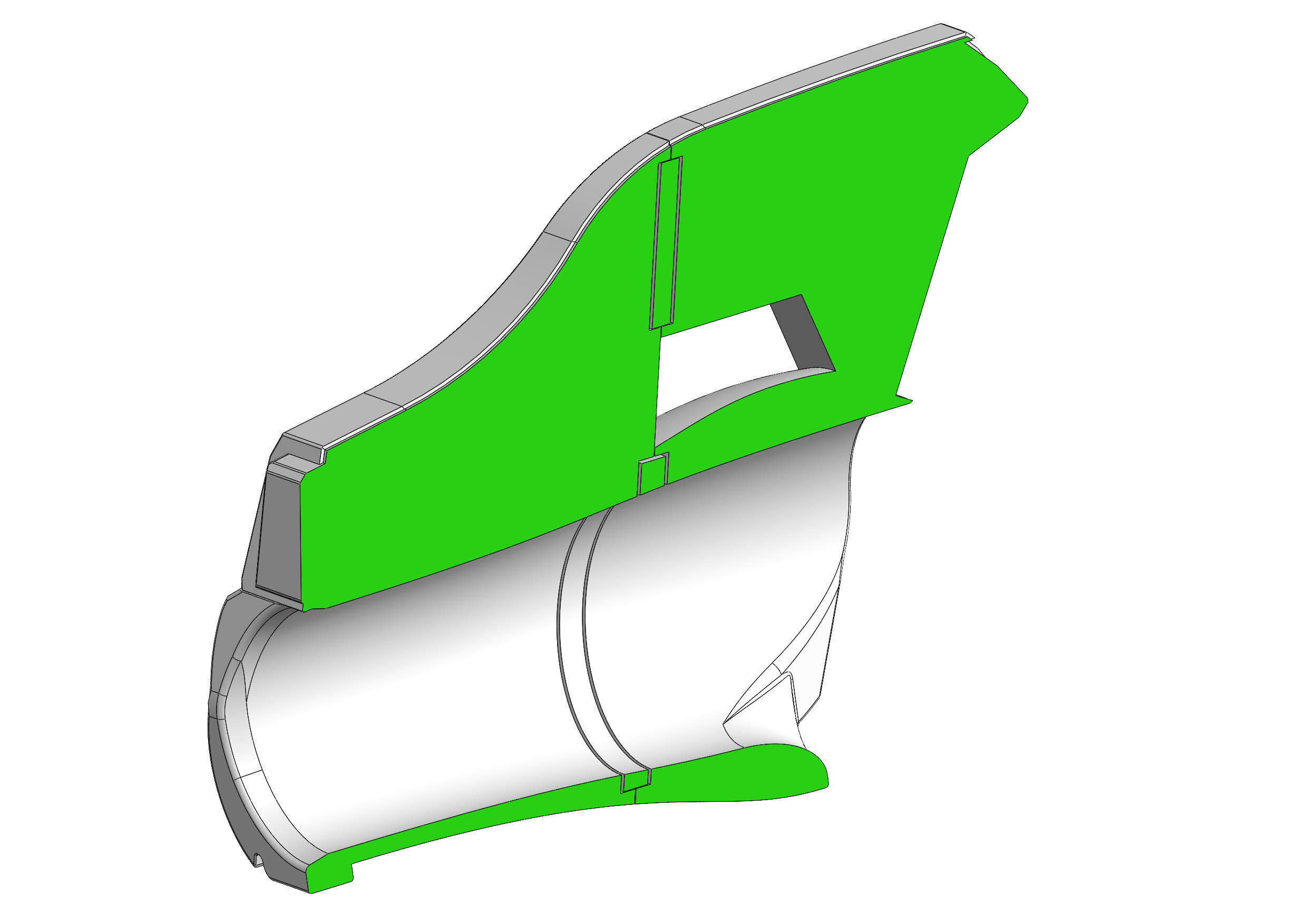 Tracer Arm Armor - Overwatch - Commercial - Printable - STL 3D print model_17