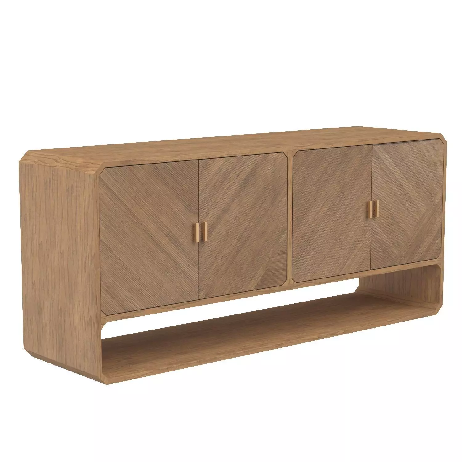 Four Hands Bolton Caspian Sideboard 3D model_0