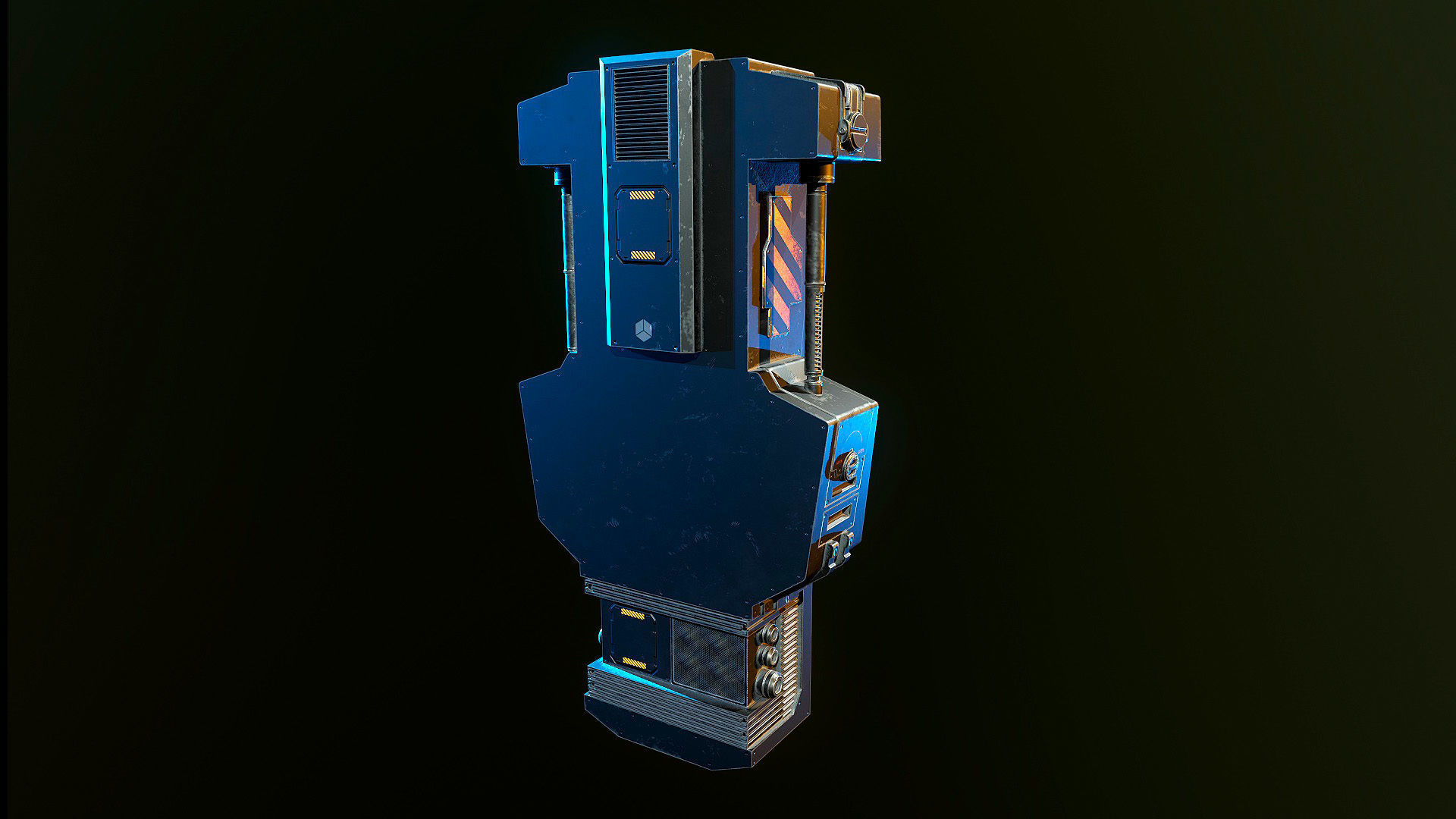 Hypersleep Chamber 3D model_2