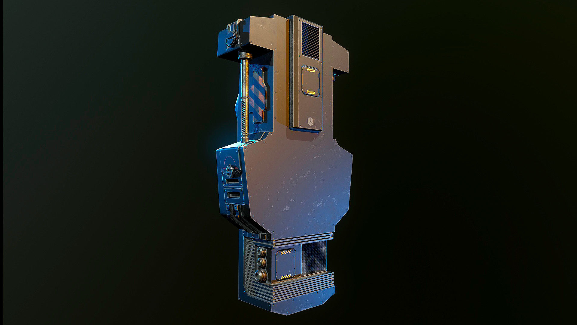 Hypersleep Chamber 3D model_3