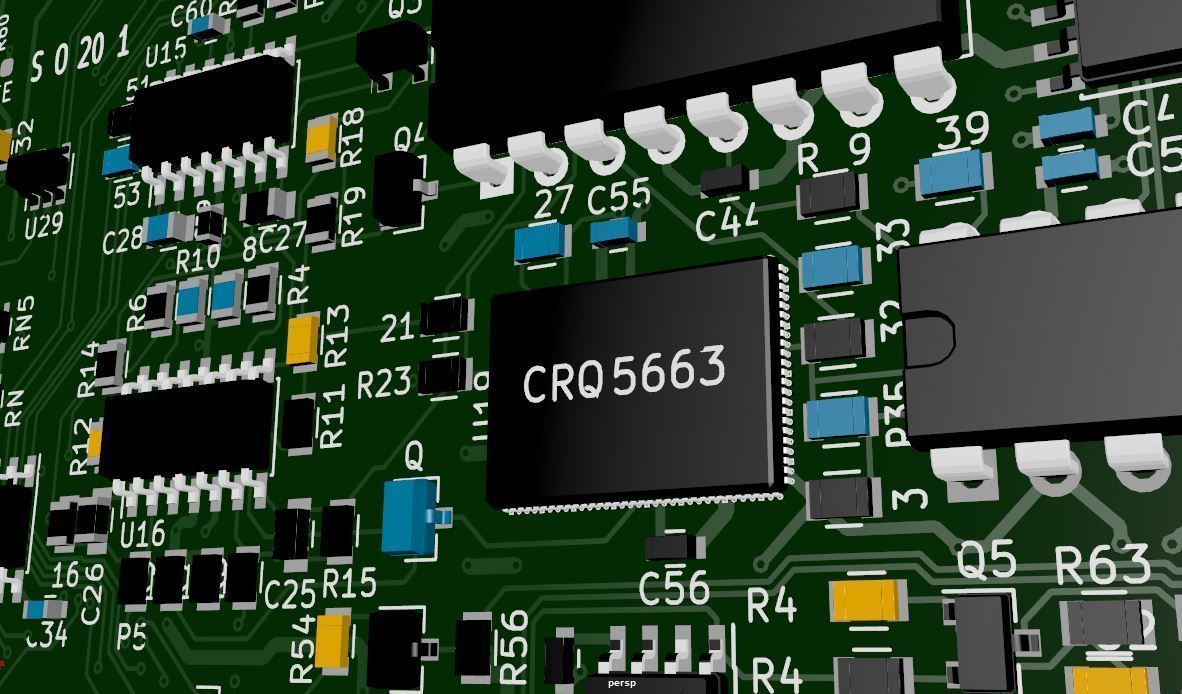 PBC chip Low-poly 3D model_5