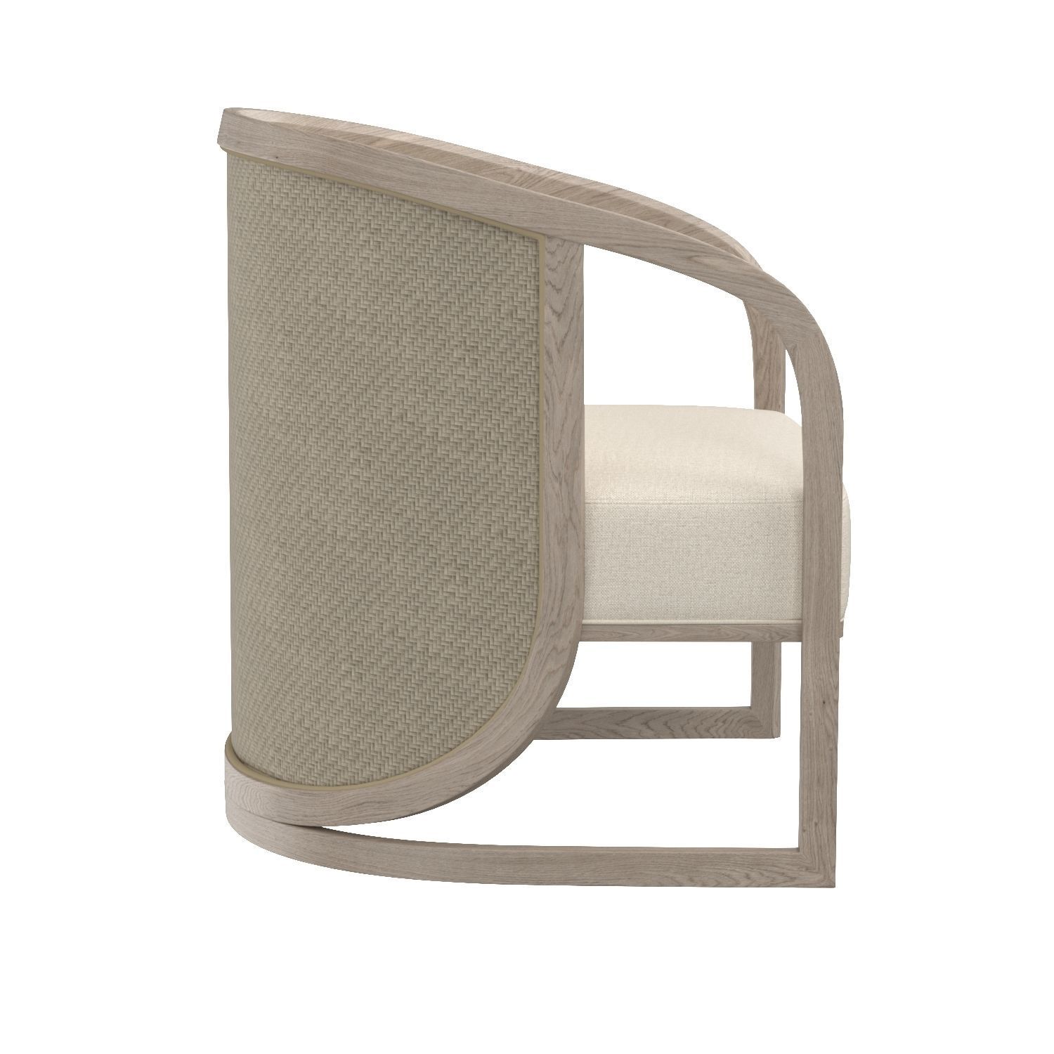 Fortuna Lounge Chair 3D model_1