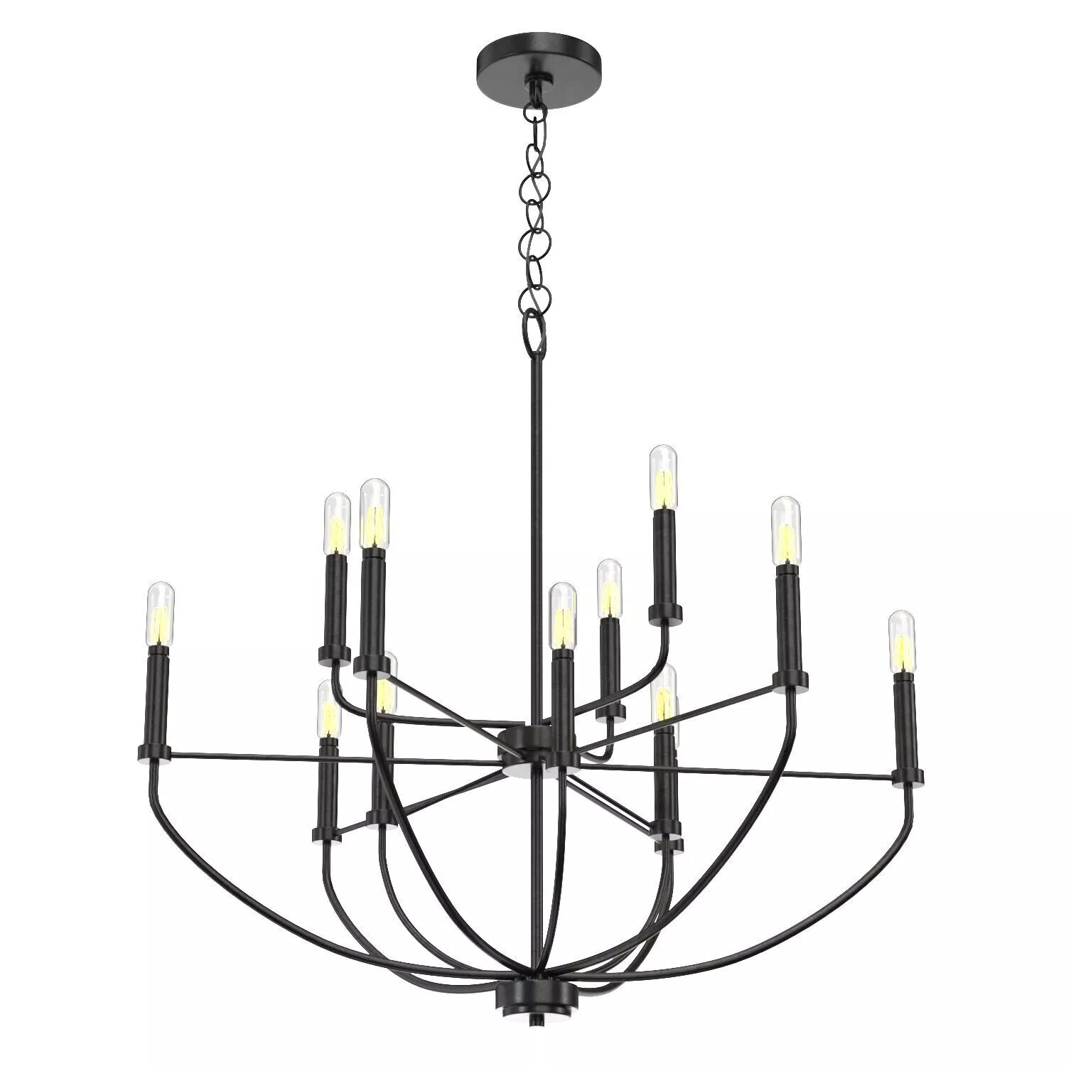 Foreman 9 - Light Candle Style Classic Chandelier 3D model