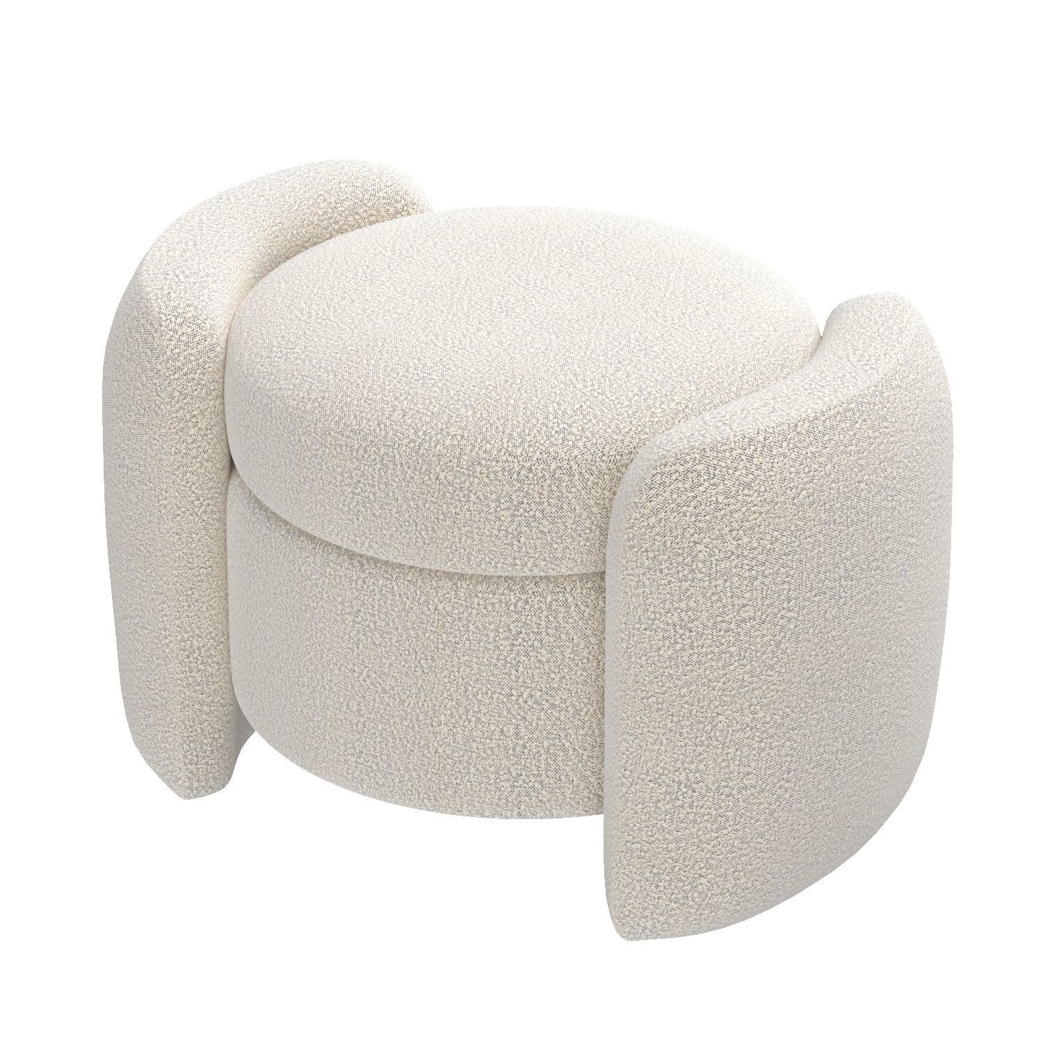 Fernie Storage Ottoman 616873 3D model_4