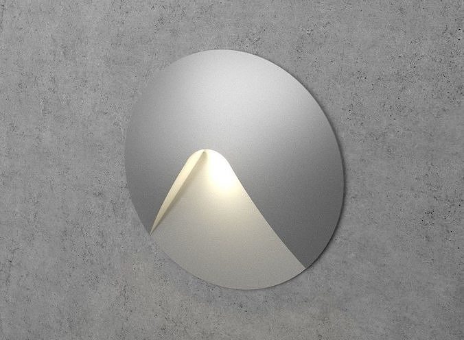 IT-750-Alum Alum Round Step Light LED Stair Light Integrator Free 3D model