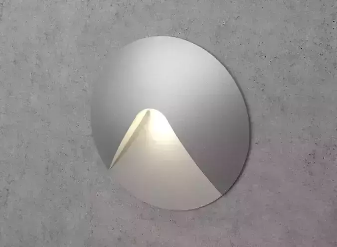 IT-750-Alum Alum Round Step Light LED Stair Light Integrator Free 3D model