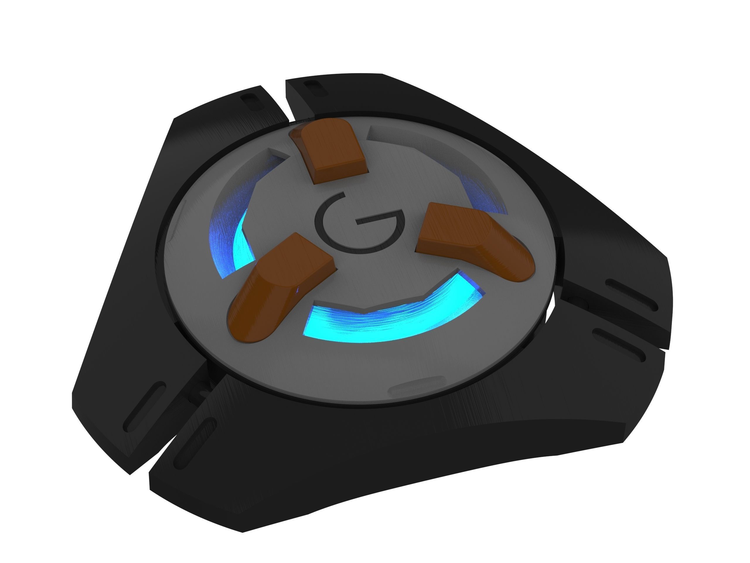 Tracer Pulse Trap - Overwatch - Commercial - STL 3D print model_11