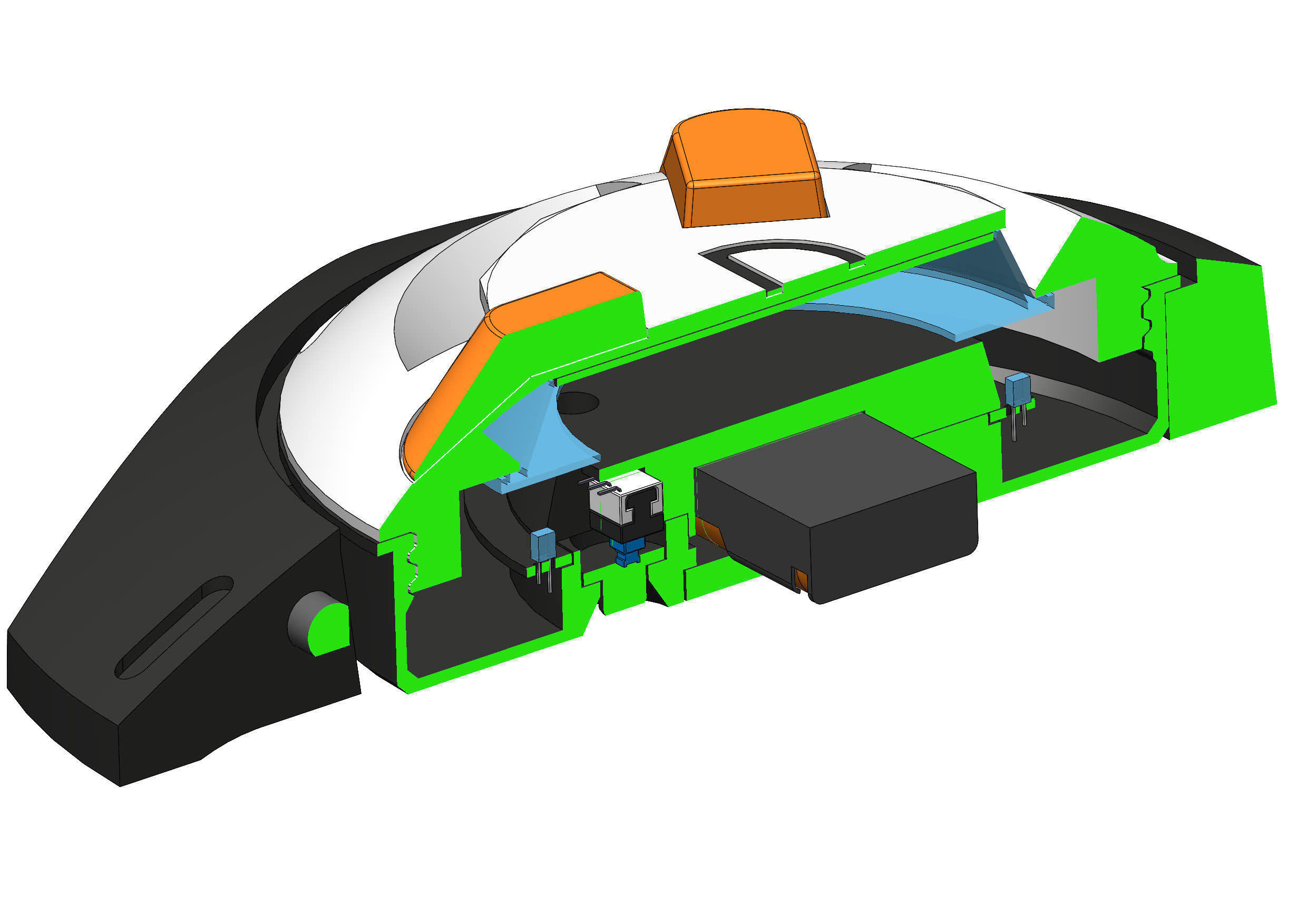 Tracer Pulse Trap - Overwatch - Commercial - STL 3D print model_18