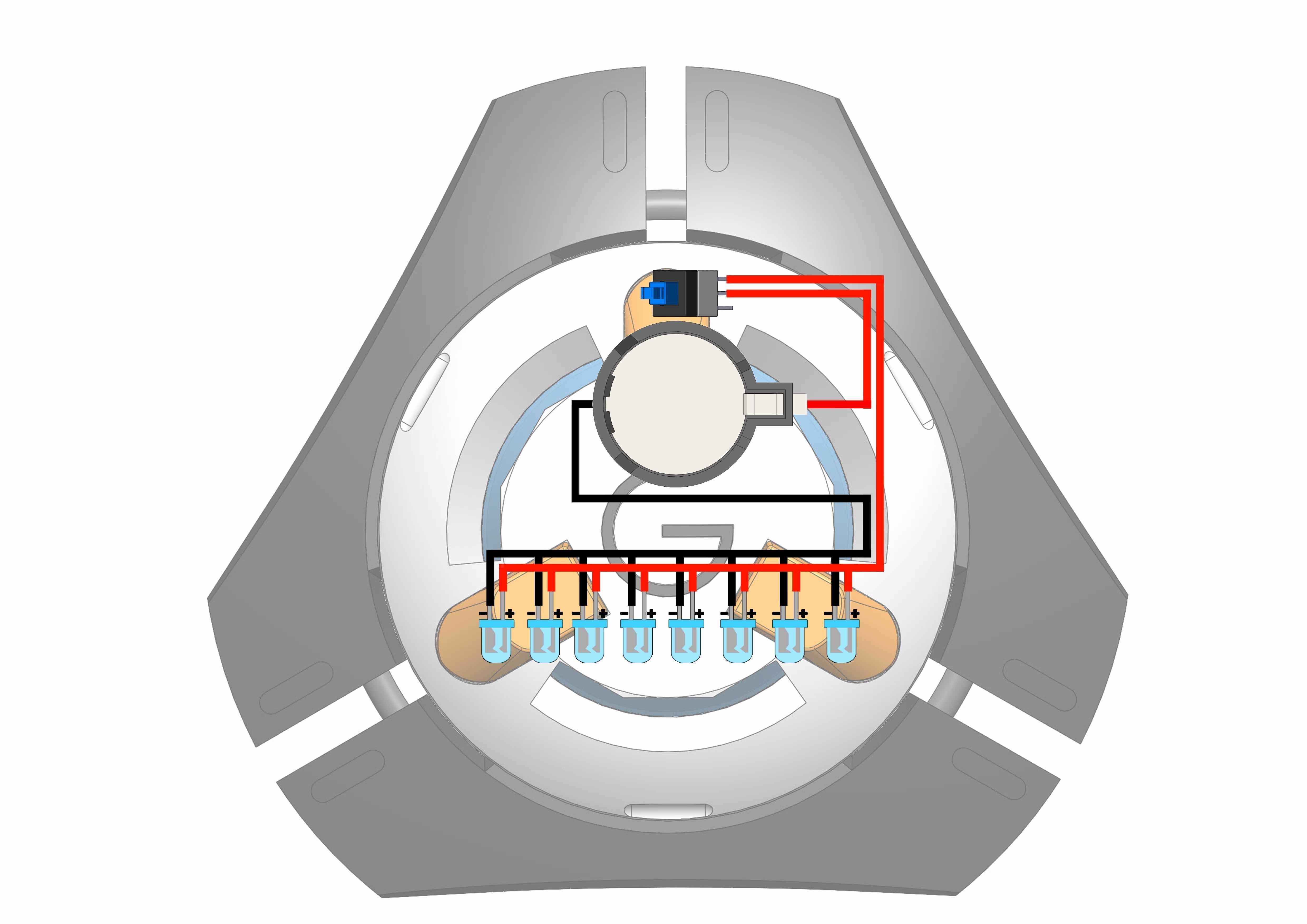 Tracer Pulse Trap - Overwatch - Commercial - STL 3D print model_21