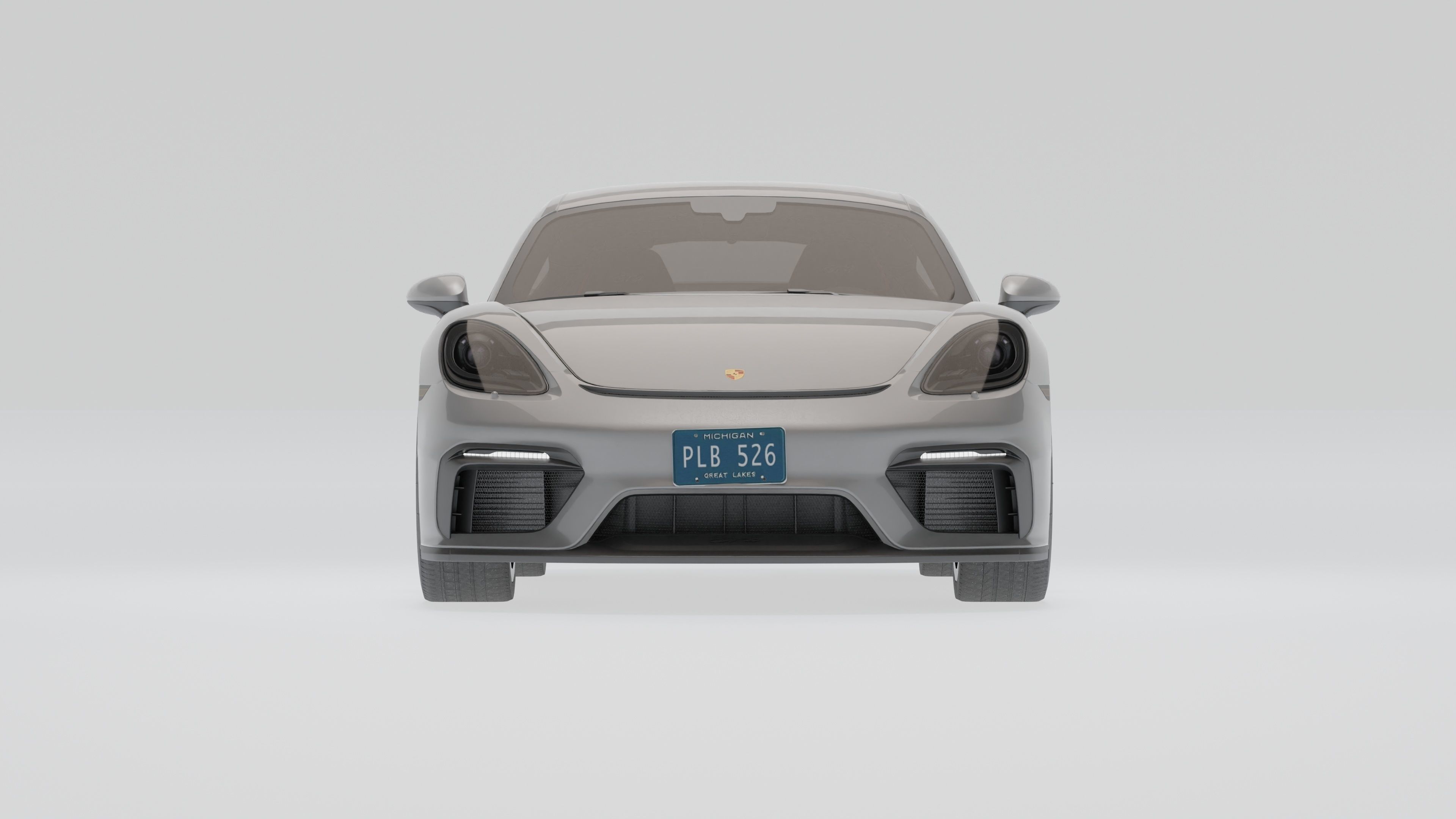 Porsche 718 Cayman Gt4 Rs 3D model_8