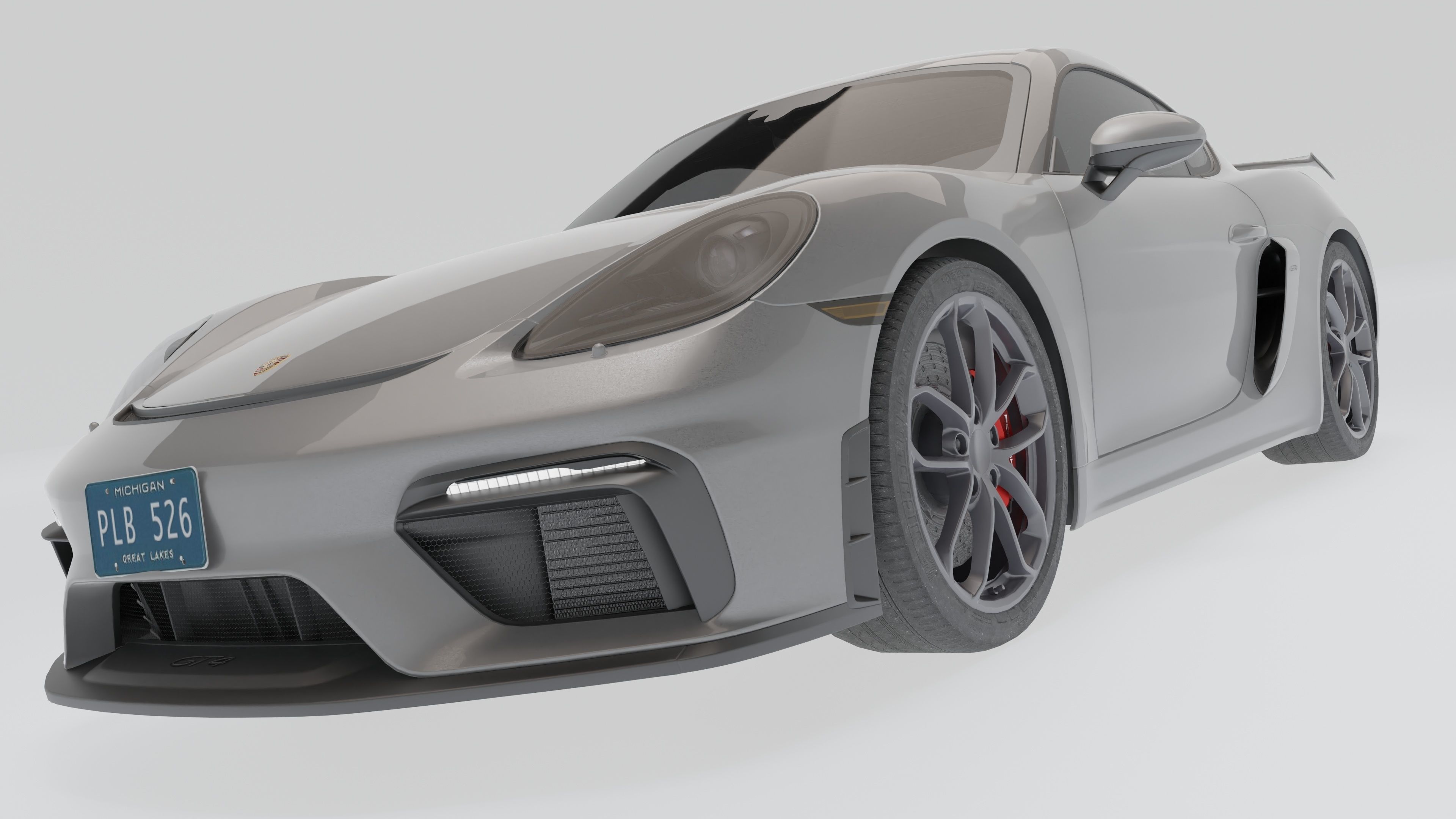 Porsche 718 Cayman Gt4 Rs 3D model_17