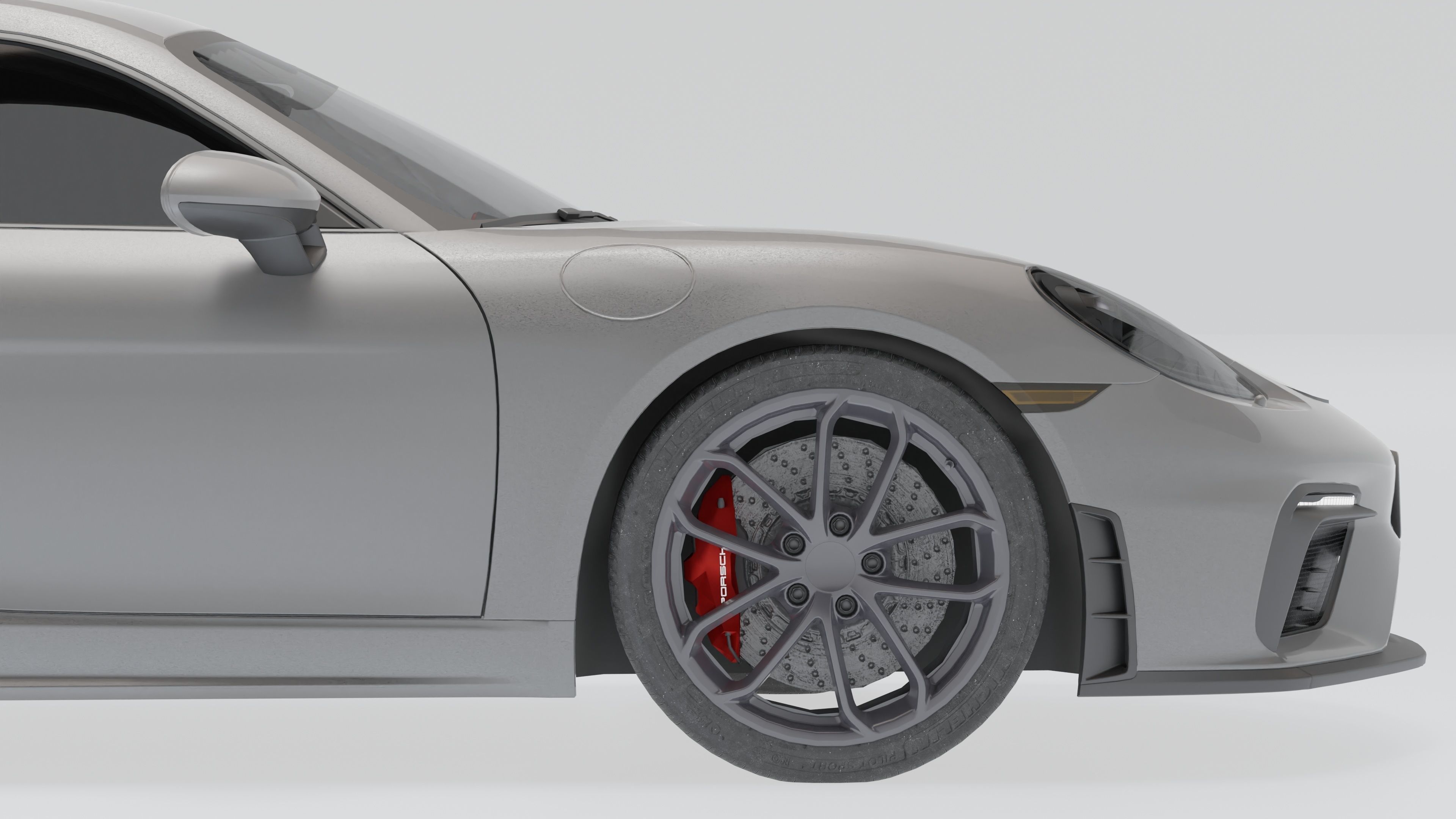 Porsche 718 Cayman Gt4 Rs 3D model_9