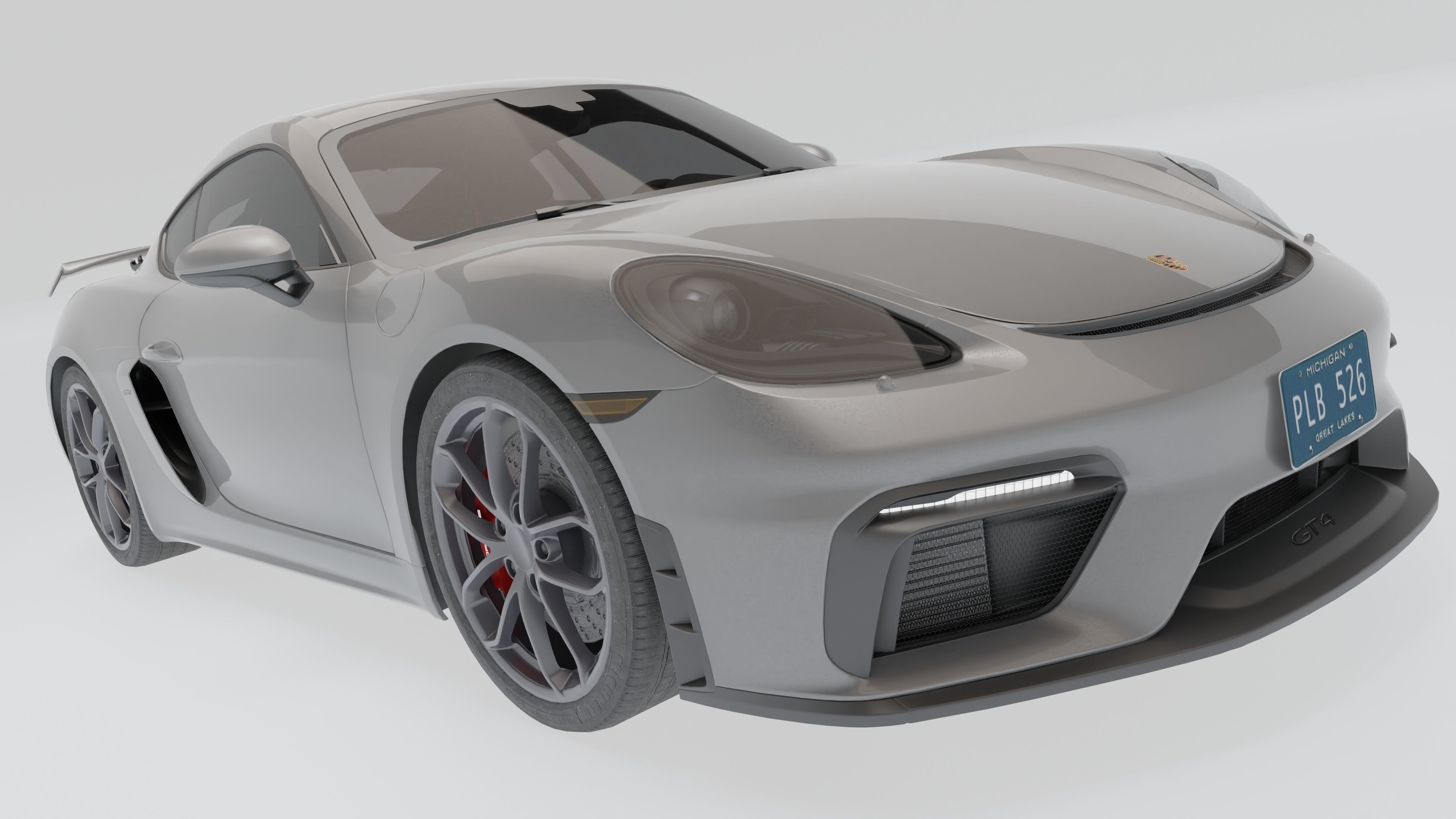 Porsche 718 Cayman Gt4 Rs 3D model_16