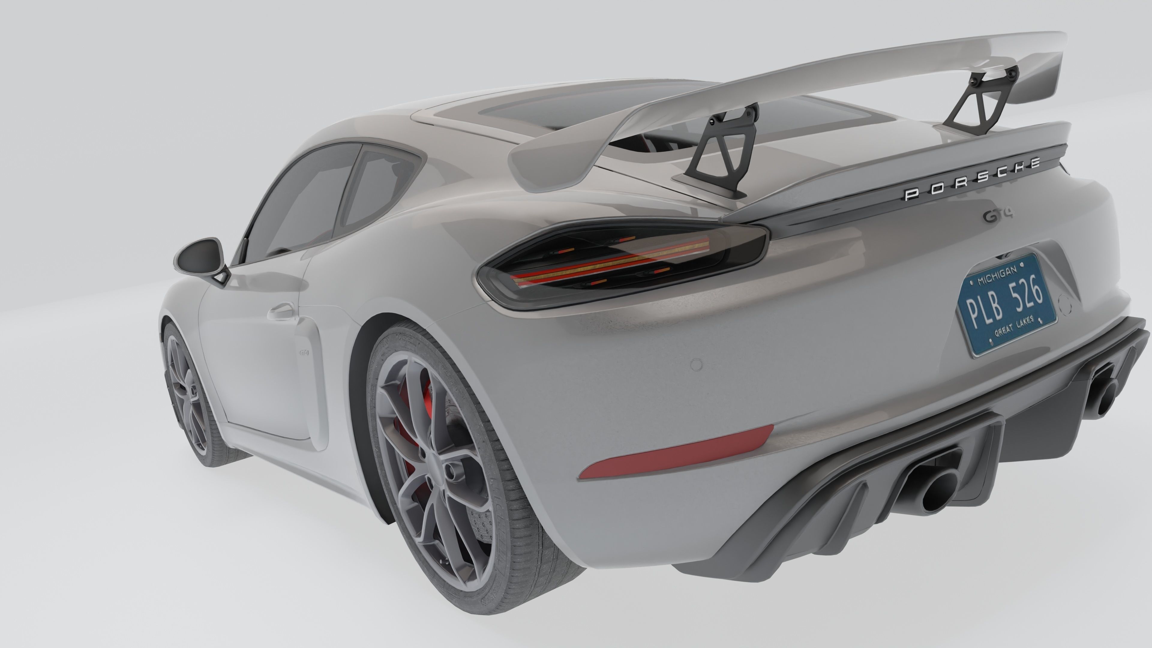 Porsche 718 Cayman Gt4 Rs 3D model_12