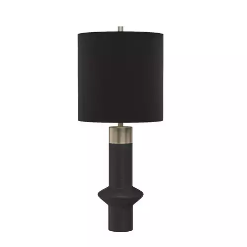 Edge Table Lamp Black