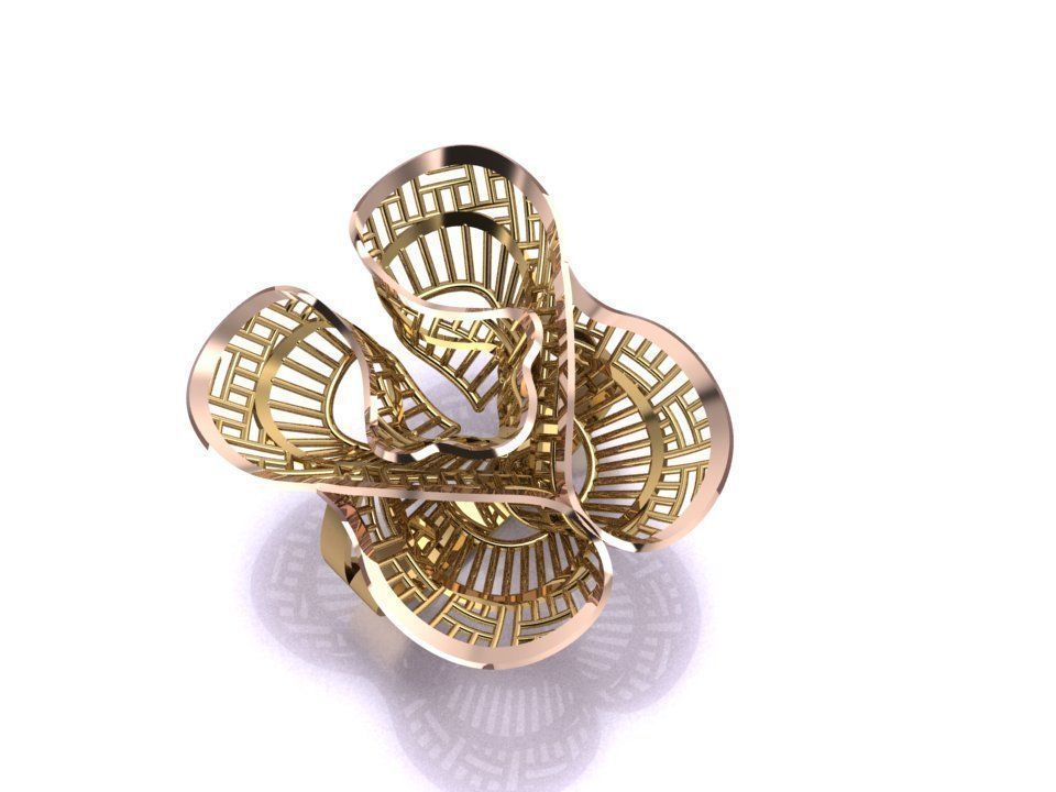 RING B213 3D print model_4