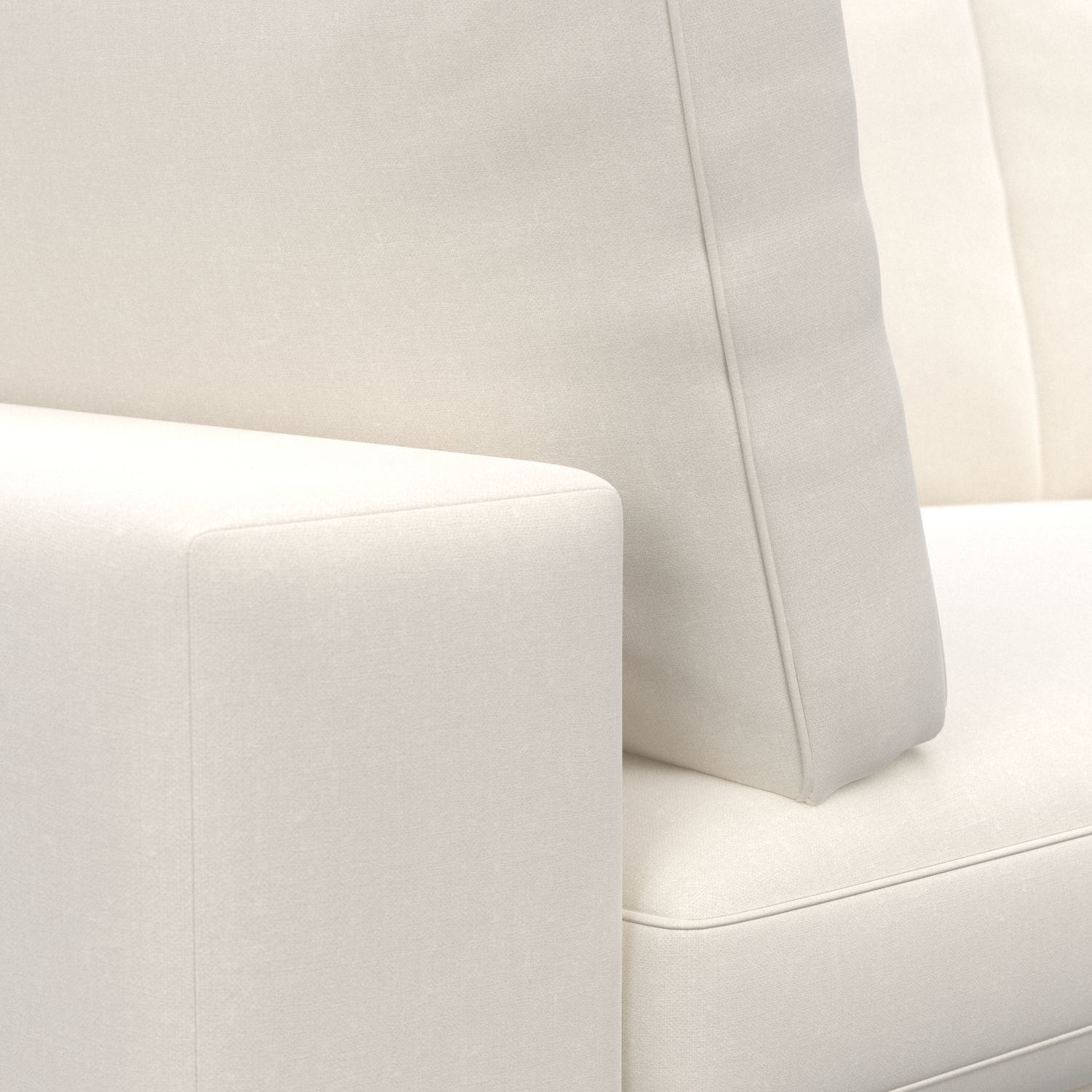 Dream Square Arm Upholstered Sofa 3D model_3