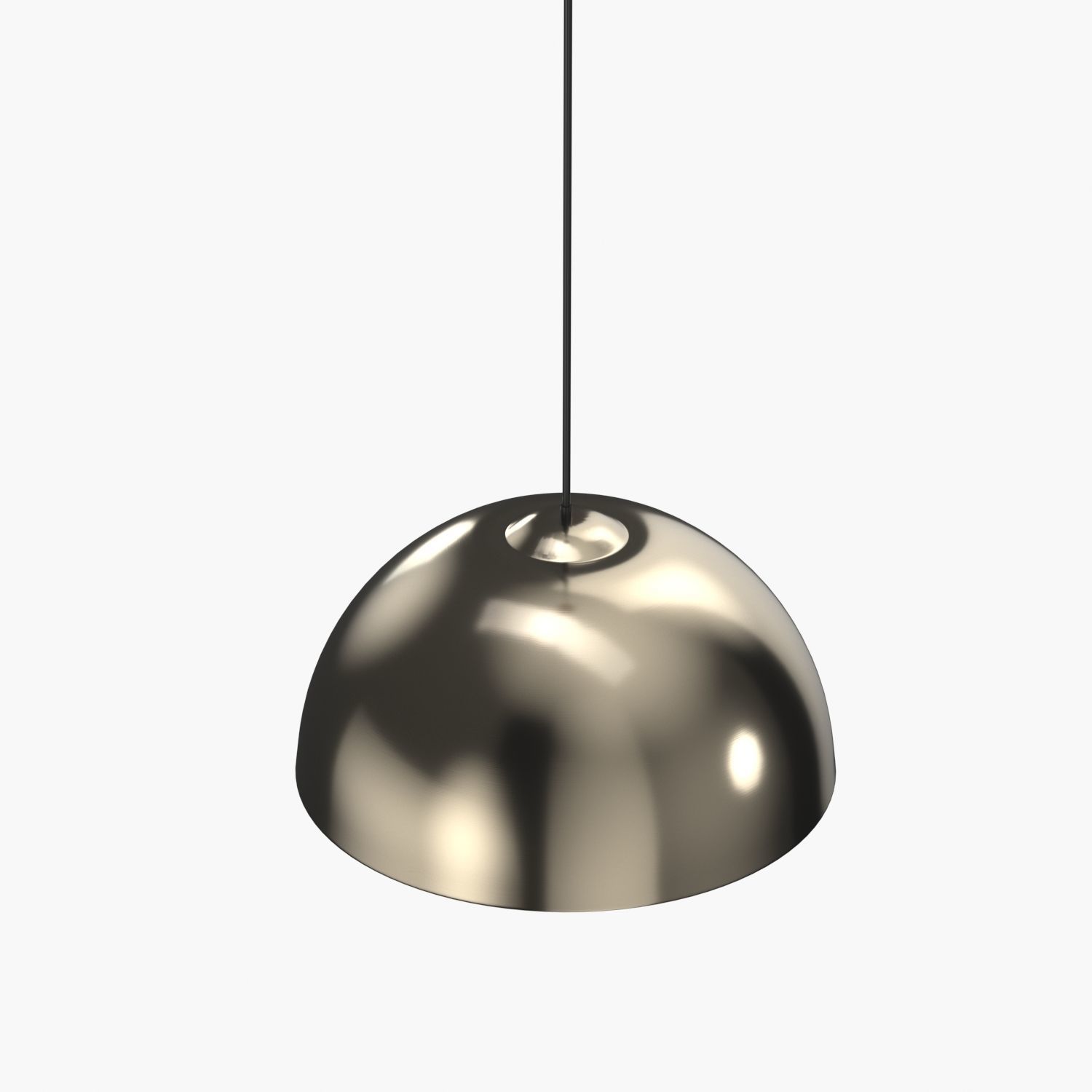 Dome Collection One-Light LED Pendant 3D model_4