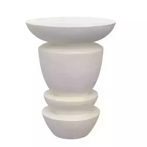 Diego Pedestal Side Table