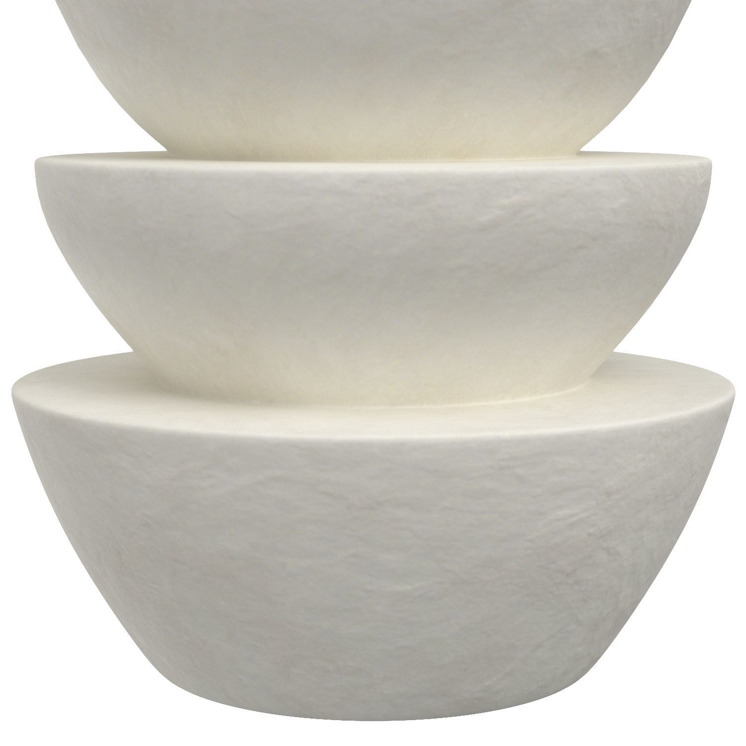 Diego Pedestal Side Table 3D model_3