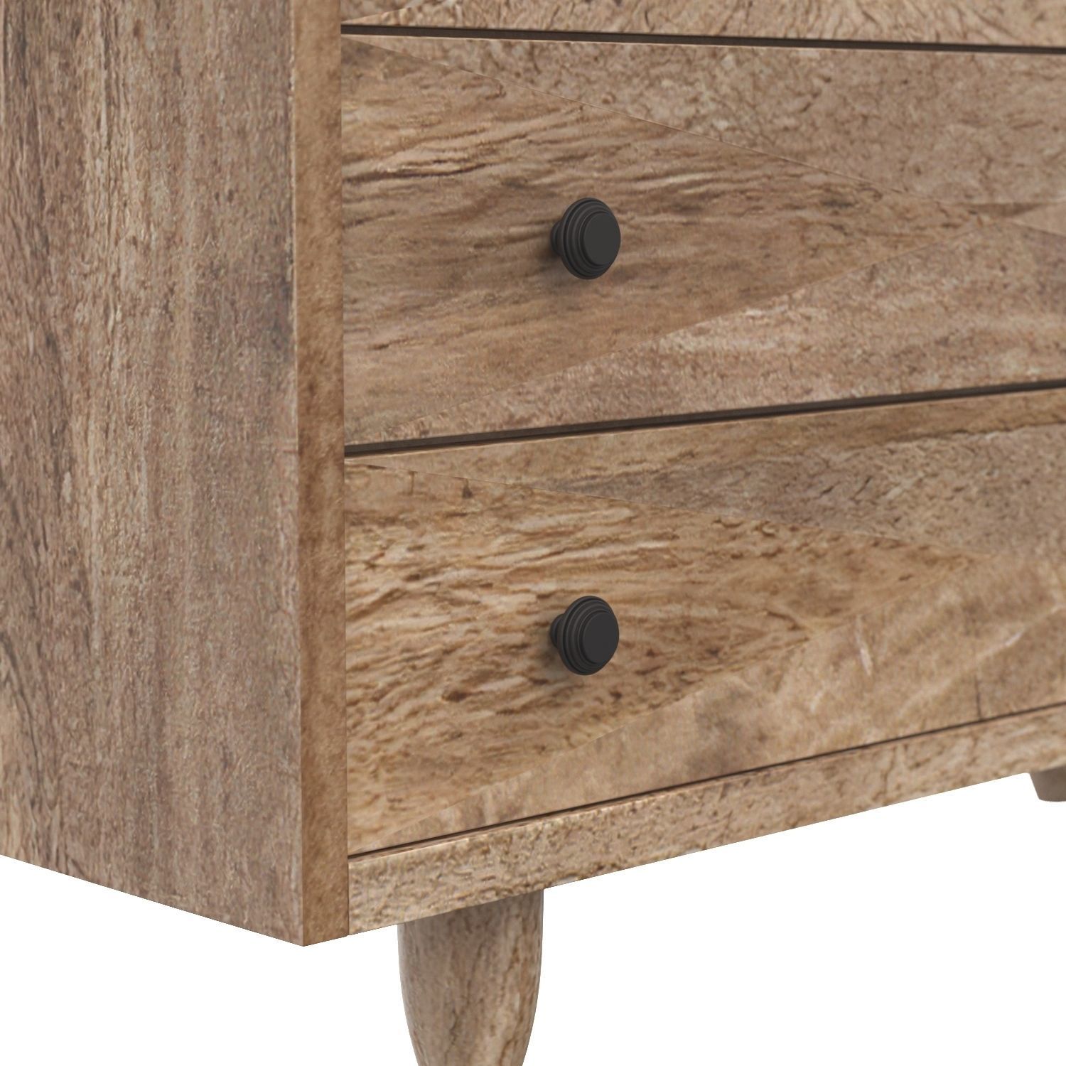 Diamond Double Chest Washed Walnut 3D model_3