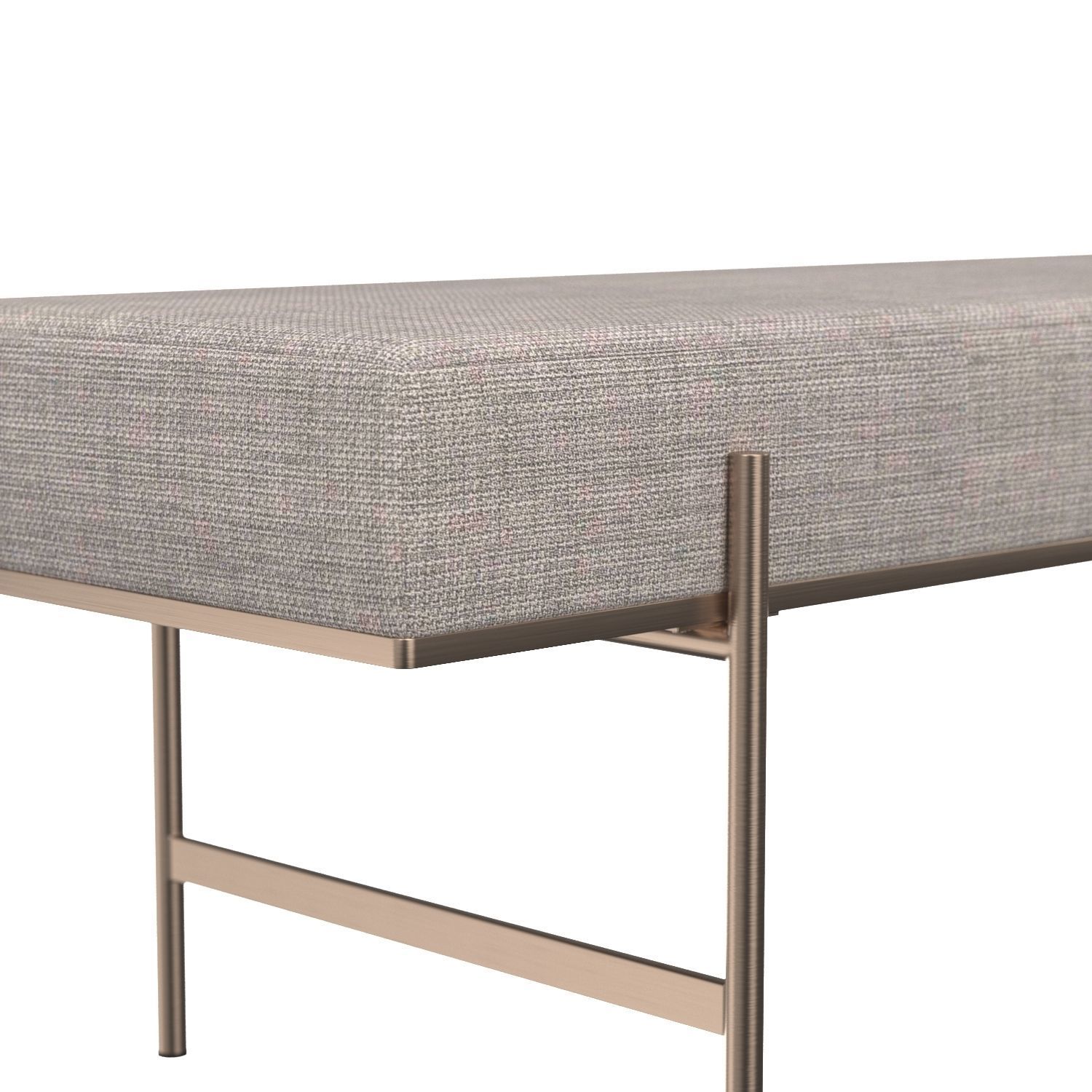 Davian Bench Chacha Limestone 108524 3D model_3