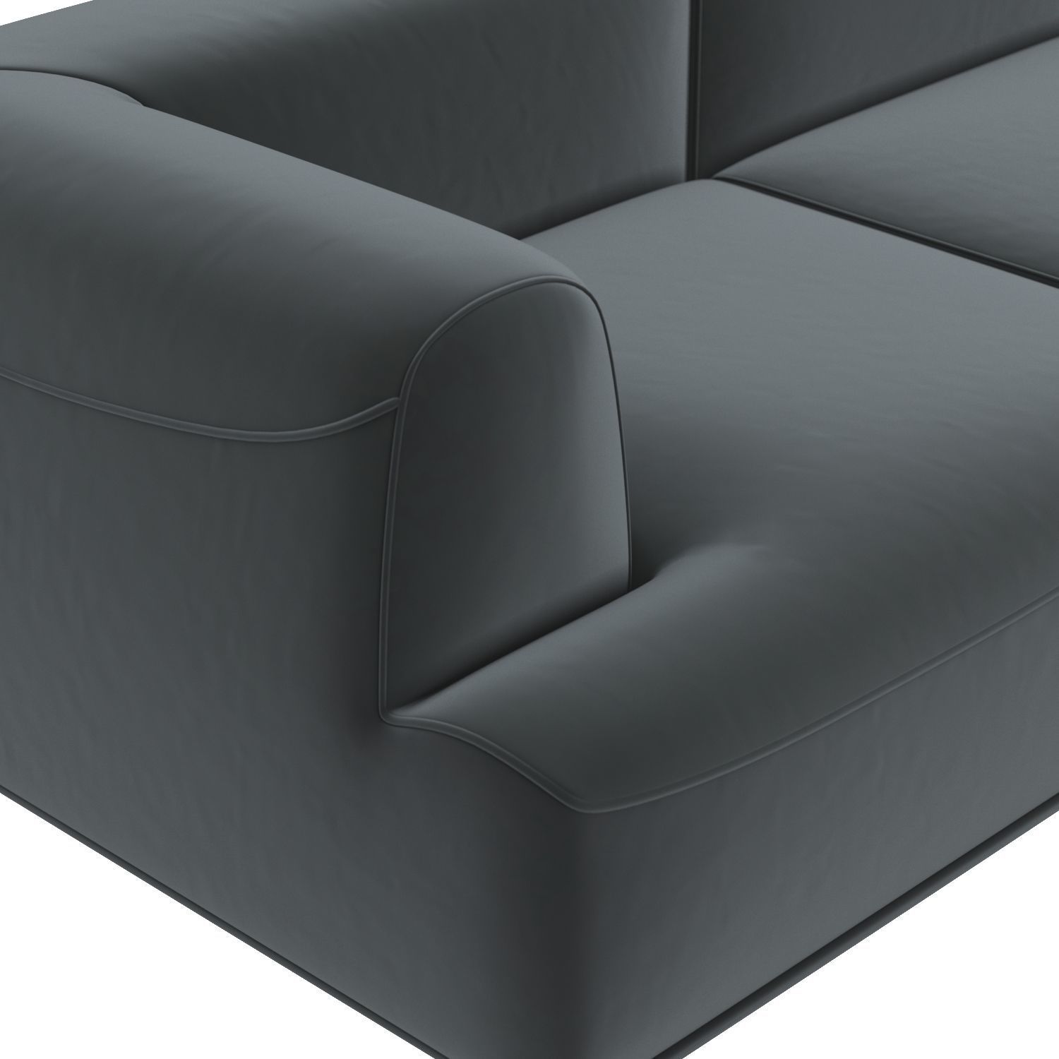 Darren Sectional Set-Smokescreen 3D model_3