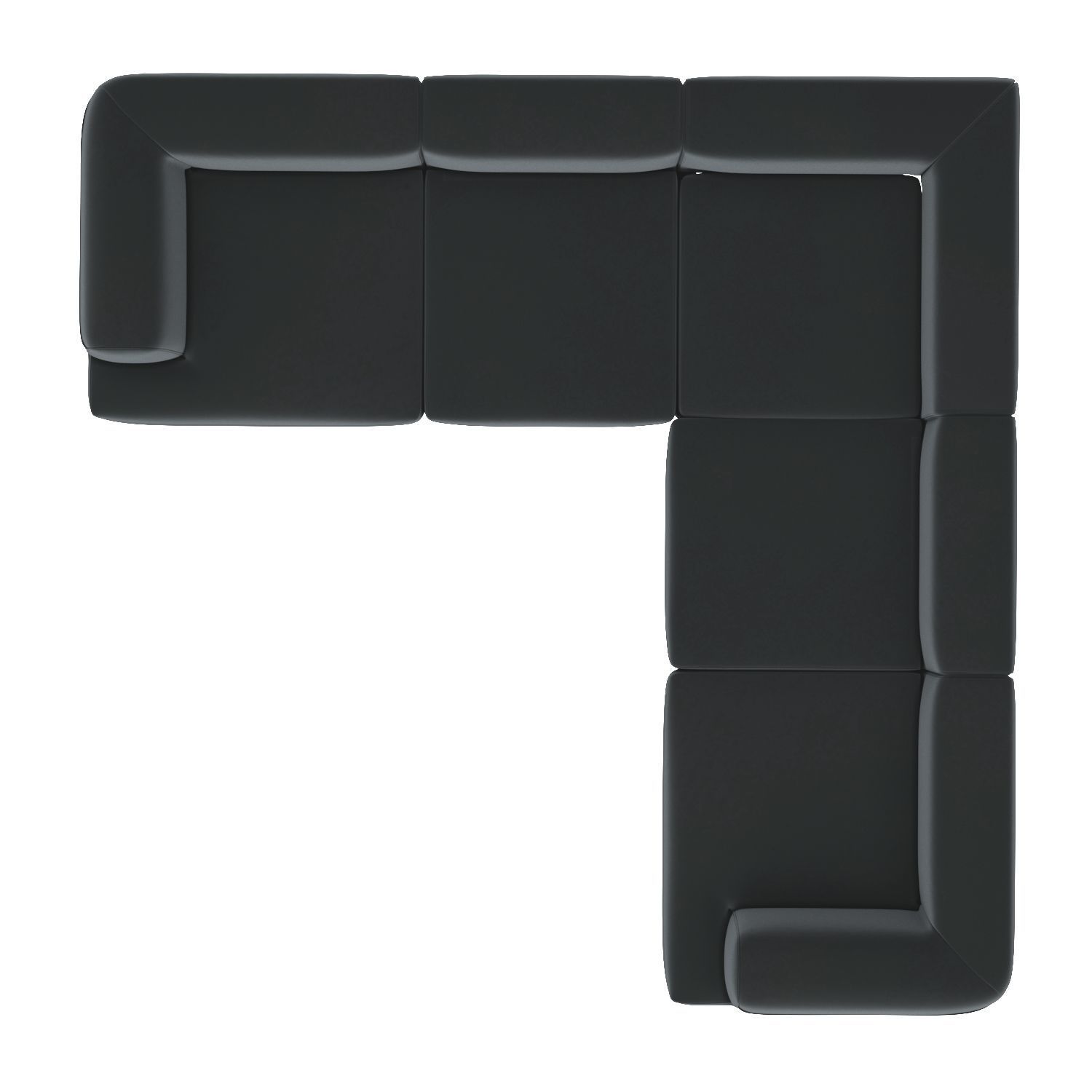 Darren Sectional Set-Smokescreen 3D model_2