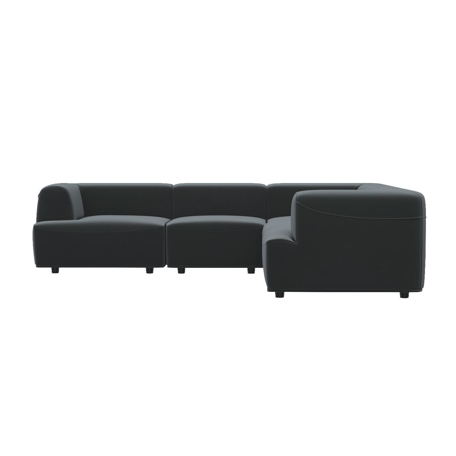 Darren Sectional Set-Smokescreen 3D model_1