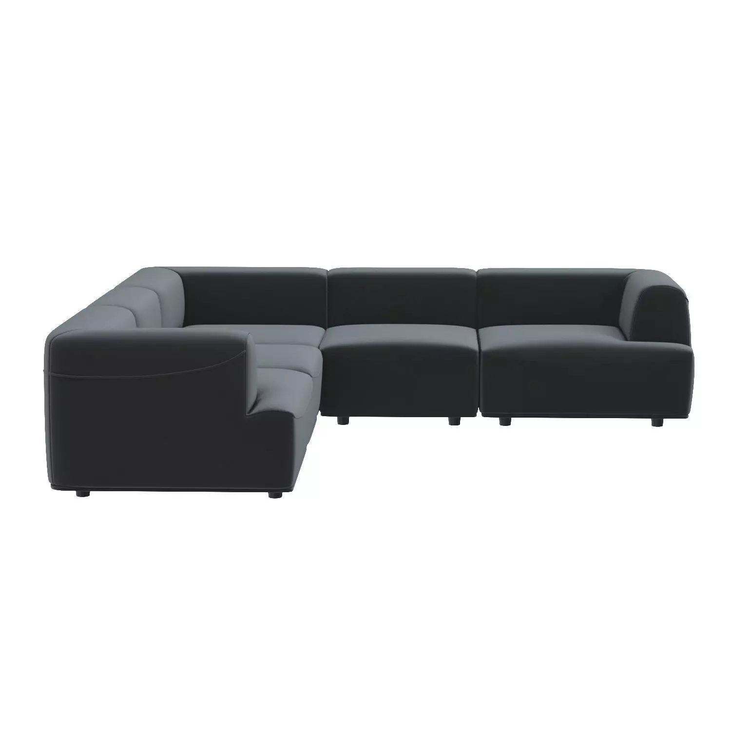 Darren Sectional Set-Smokescreen 3D model_0