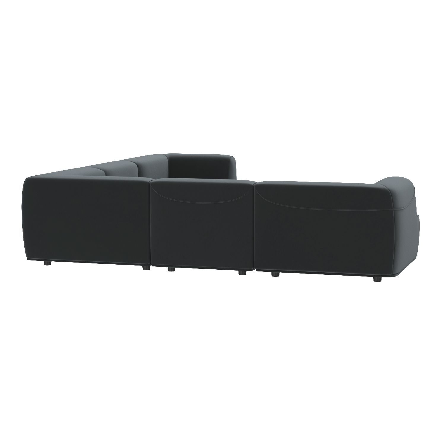 Darren Sectional Set-Smokescreen 3D model_4