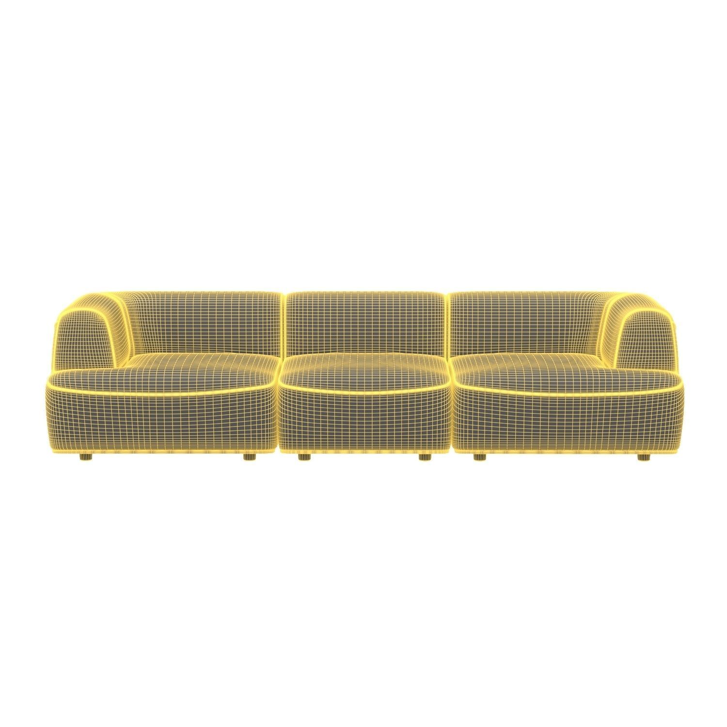 Darren Modular Sofa 3D model_5