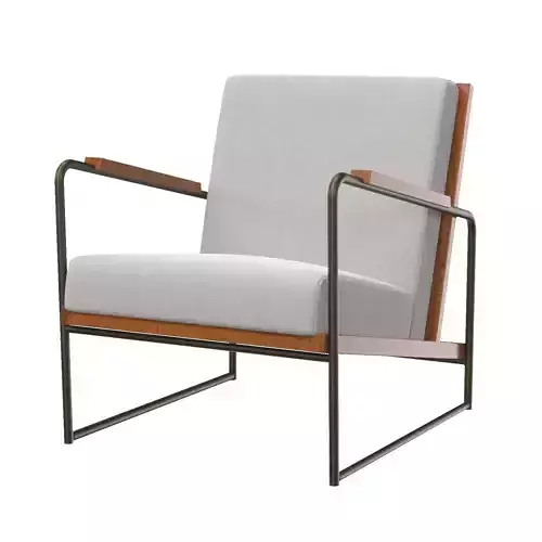 Damian Fabric Accent Arm Chair