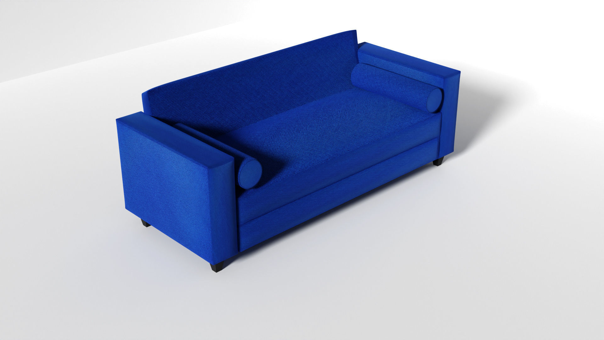 sofa 4 Low-poly 3D model_1