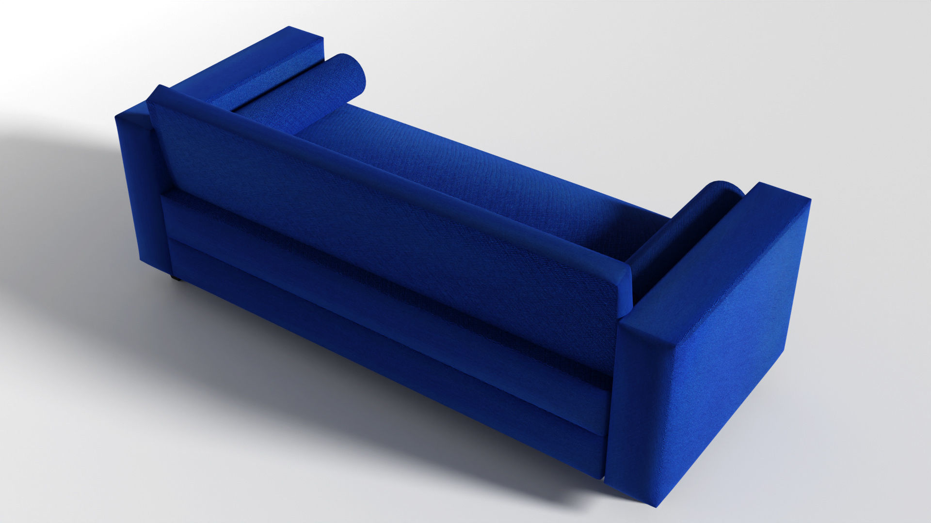 sofa 4 Low-poly 3D model_2