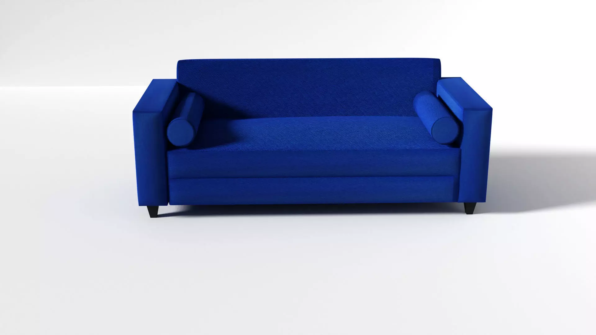 sofa 4 Low-poly 3D model_0
