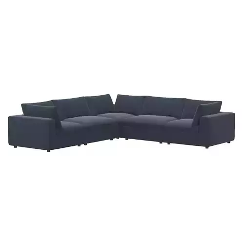Commix Down Filled Overstuffed 5 Piece Sectional Sofa